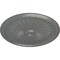 Ekena Millwork Juniper Ceiling Medallion (Fits Canopies up to 7"), Hand-Painted Silver, 36"OD x 1 1/2"P CM36JUSLS - alternate 2